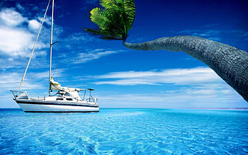 Sailing boat , Nature-inspired, Landscape beauty, Serene setting HD wallpaper