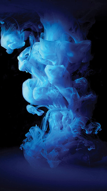 Smoke, Sky Blue Smoke HD phone wallpaper