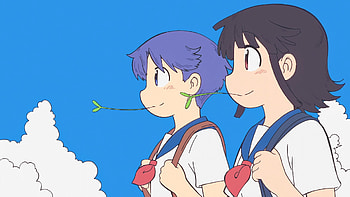 City the Animation – Serene Anime Moment in the Sky, Anime HD wallpaper