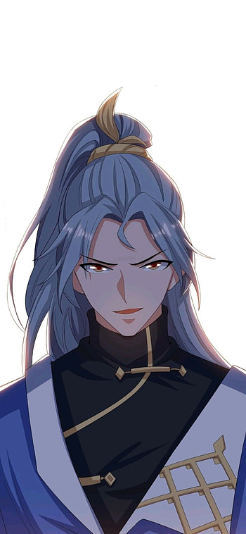 Anime Boy, manhua, art, blue, anime_boy HD phone wallpaper