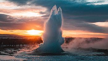 Strokkur Geyser: A Stunning Ultra from Iceland's Natural Wonders, Iceland, nature HD wallpaper