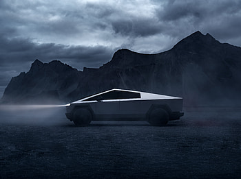 Tesla Cybertruck: Ultra of the Futuristic Vehicle, vehicle, Tesla, Tesla Cybertruck HD wallpaper