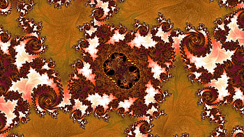 Trippy Psychedelic Fractal, trippy, psychedelic, trance, orange (Color), Abstract, fractal HD wallpaper