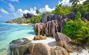 An Island Oasis In The Indian Ocean, The, Ocean, Oasis, Island, Indian, In, An HD wallpaper