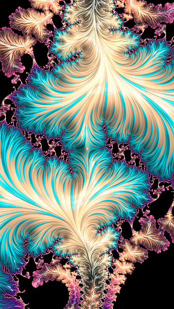 Trippy Psychedelic Fractal Art, trippy, psychedelic, hippie, colorful, Abstract, fractal HD phone wallpaper