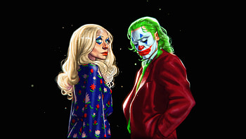 Crown Prince And His Queen, joker-folie-a-deux, joker-2, movies, joker, harley-quinn, superheroes, joaquin-phoenix, artwork, art, digital-art HD wallpaper