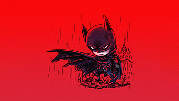 The Batman Charming Caped Crusade, the-batman, batman, superheroes, artwork, artist, art, digital-art, pixiv HD wallpaper