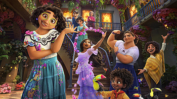 Encanto: Disney movie, Charming characters, Magical world, Heartwarming story HD wallpaper