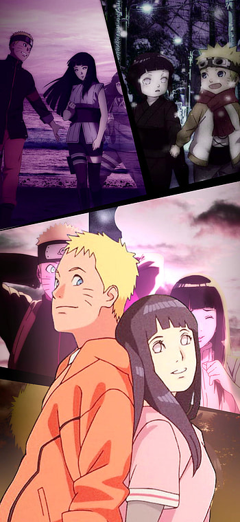 Naruto and Hinata, Anime, Couples, Collage HD phone wallpaper