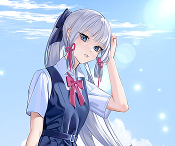 Kamisato Ayaka, Kamisato Ayaka (Genshin Impact), video game, Genshin Impact HD wallpaper