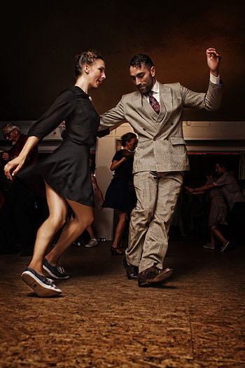 Annie Trudeau and Max Pitruzzella, Swing Dance HD phone wallpaper