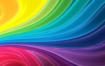 Rainbow marvel, Colorful display, Radiant spectrum, Mesmerizing HD wallpaper