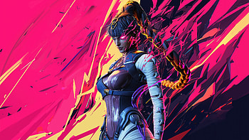 Serket — FragPunk Video Game Neon Ultra, video game, FragPunk HD wallpaper