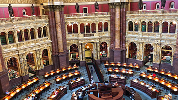 Library of Congress, Libraries HD wallpaper