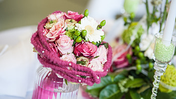 Flowers, Bouquet, Vase, Composition HD wallpaper