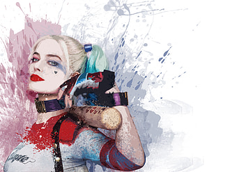 Harley Quinn Art, harley-quinn, artist, digital-art, artwork, superheroes, deviantart HD wallpaper