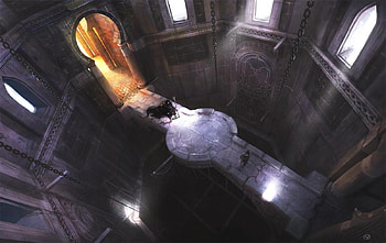 Between, prince of persia the two thrones, art, enemy, end, environment, artwork, pop, prince of persia, adventure, action, 2005, video game, prince, concept art, warrior HD wallpaper