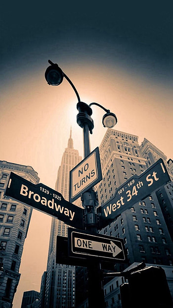 Broadway, , Top backgrounds, Stylish and captivating HD phone wallpaper