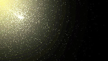 Particles ANIMATION FOOTAGE Yellow Stars Across Black Background - YouTube HD wallpaper