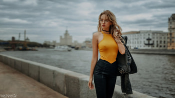 Beautiful-Russian-Models-42, outdoors, model, water, russian HD wallpaper