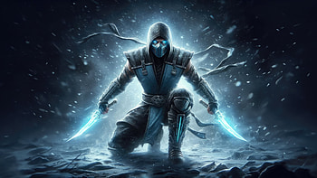 Sub Zero Mortal Kombat Avenger, sub-zero, mortal-kombat, games, artwork, art, digital-art, ai, video-games HD wallpaper