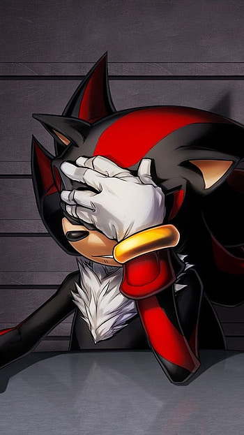 Shadow The Hedgehog, Furry Shadow, silver HD phone wallpaper