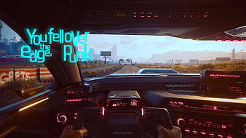 Cyberpunk 2077 - Quadra Type-66 Interior with Neon Aesthetics, Cyberpunk 2077, futuristic HD wallpaper