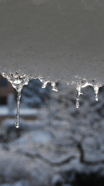 Drippy, Ice, Snow Drip HD phone wallpaper