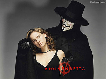 V FOR VENDETTA, v, Natalie Portman, vendetta, movie, natalie HD wallpaper