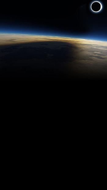 Punch Hole, Galaxy Background HD phone wallpaper