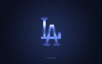 Los Angeles Dodgers emblem, American baseball club, blue logo, MLB, Los Angeles Dodgers Insignia, baseball, Los Angeles, USA, Los Angeles Dodgers HD wallpaper