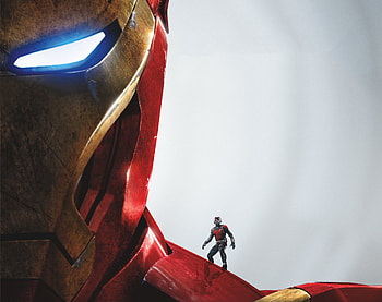Antman On Iron Man Shoulder, ant-man, iron-man, movies HD wallpaper