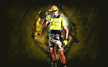 Fortnite Helmet LazarBeam Skin, Fortnite, main characters, yellow stone background, Helmet LazarBeam, Fortnite skins, Helmet LazarBeam Skin, Helmet LazarBeam Fortnite, Fortnite characters HD wallpaper