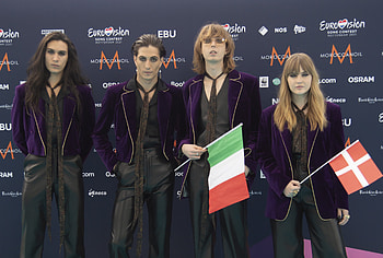 Eurovision 2021, Damiano David HD wallpaper