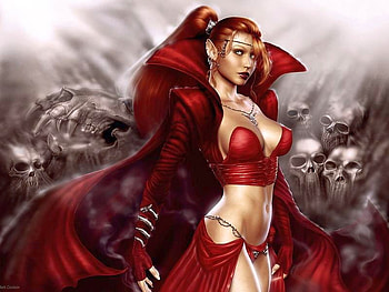 Beauty in Red, cool HD wallpaper