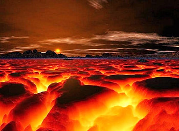 Burning clouds, yellow, red, clouds, orange, sunset, fiery HD wallpaper