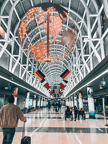 Chicago O'Hare Airport, Exploring Chicago, 24 hours, Ohare International Airport HD phone wallpaper