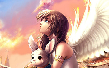 Anime angel wings | , Backgrounds . HD wallpaper