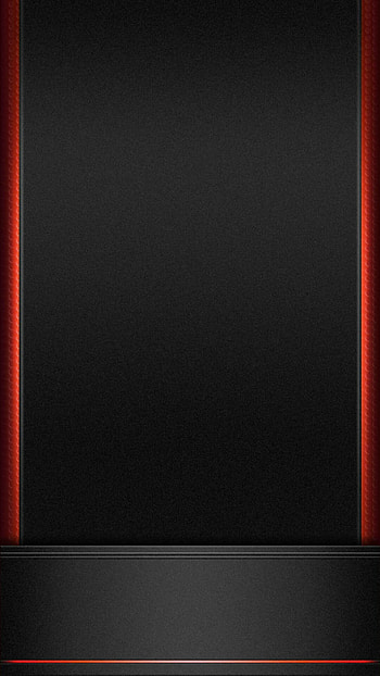 Black with Red Trim HD phone wallpaper
