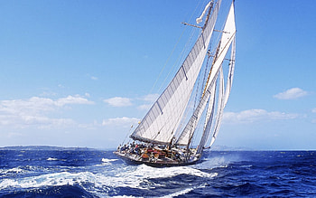 Sailing , Stunning visuals, Serene ocean, Sailing enthusiasts HD wallpaper