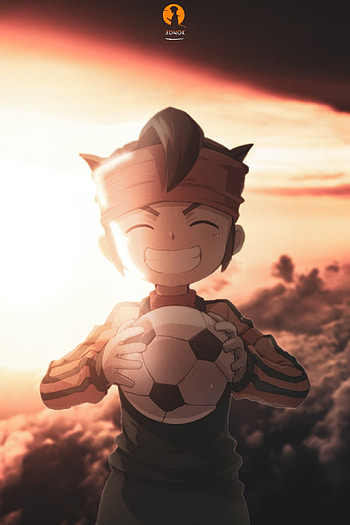 Endou Mamoru, cloud, sky, art HD phone wallpaper