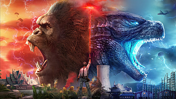 King Kong vs Godzilla: Epic PUBG Battle Royale, King Kong, Godzilla, video game, Playerunknown's Battlegrounds HD wallpaper