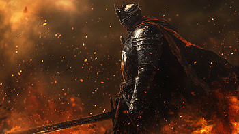 Majestic Knight of Darkness - Dark Souls III, video game, Dark Souls III, knight, armor HD wallpaper