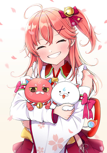 Miko Sakura, eye, organ HD phone wallpaper