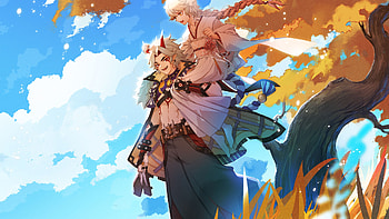 Arataki Itto Aether Genshin Impact HD wallpaper