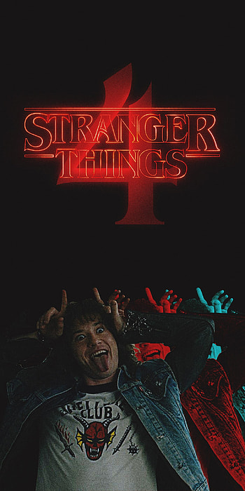 Eddie Stranger Things, Netflix, Four, Season, Serie HD phone wallpaper