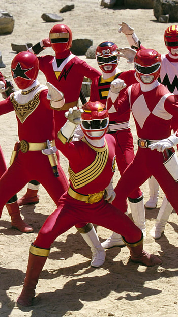 Power Rangers TV — Red Team , TV Show HD phone wallpaper