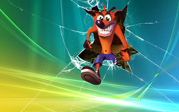 Crash Bandicoot, video game, mirror, Crash Bandicoot, Crash Bandicoot (Character), Crash Twinsanity HD wallpaper