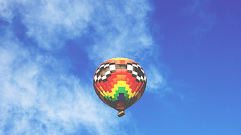 Hot Air Balloon, graphy, Clouds, Sky HD wallpaper