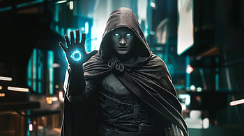 Time Traveler: Ultra Adventure, Time Traveler, sorcerer, magic, futuristic HD wallpaper